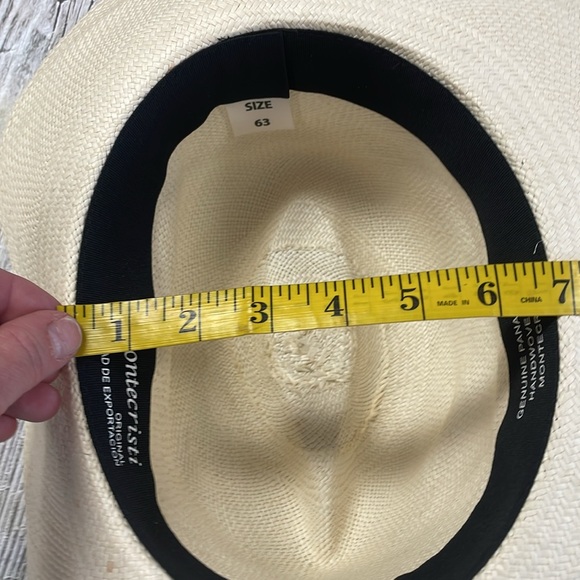 AUTHENTIC Montecristi "Original" Very Fine Handwoven Panama Hat - Picture 10 of 10